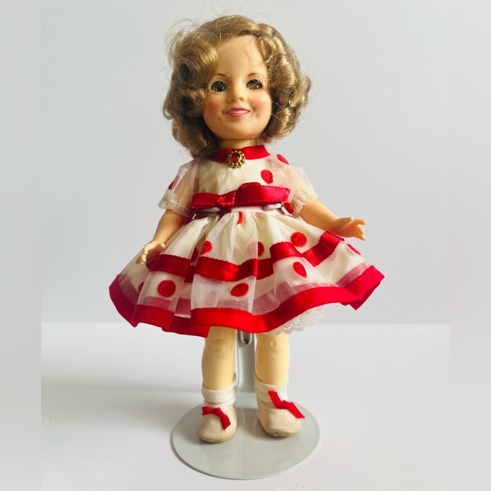 Shirley Temple Vinyl Doll by Ideal.